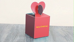 圣诞节心形礼品包装盒2021年价格行情-礼品包装盒生产厂家